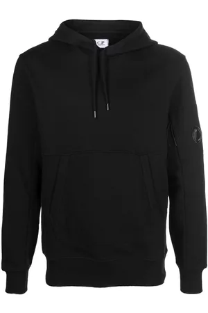 C.P. Company Logo-print cotton hoodie