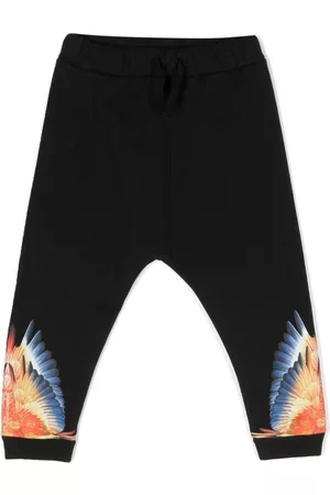MARCELO BURLON Wings printed track pants