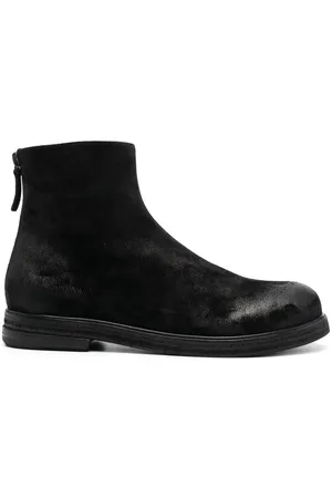 MARSÈLL Suede-leather ankle boots