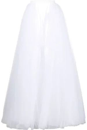 Rebecca Vallance Tulle-netted long skirt