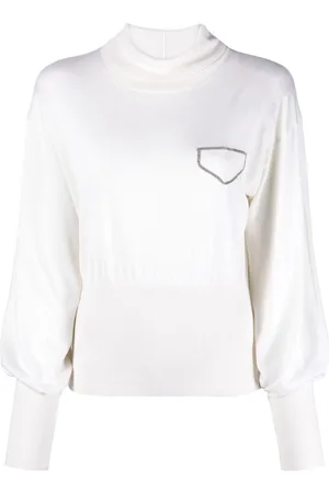 Fabiana Filippi Monili-detail knitted jumper