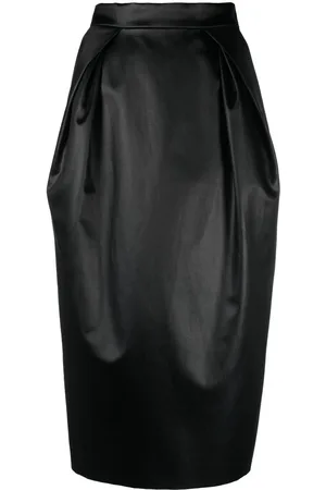Maison Margiela Pleated midi skirt