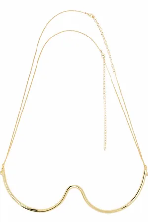 Cult Gaia Bra-cup chain necklace