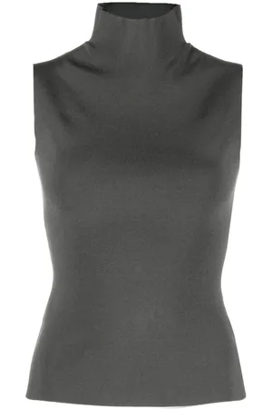 There Was One Open-back knitted top
