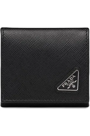 Prada Enamel logo coin purse