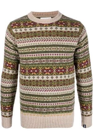 MACKINTOSH IMPULSE Fair Isle knit jumper