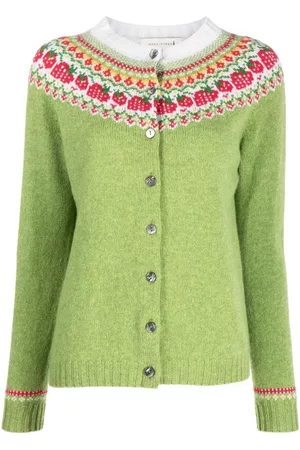 MACKINTOSH KILLIAN Fair Isle knit cardigan