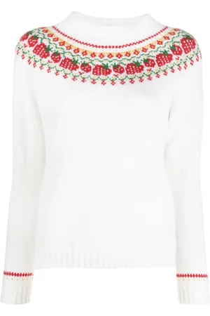 MACKINTOSH KELSI Fair Isle knit jumper