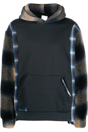 Alchemist Panelled pullover hoodie