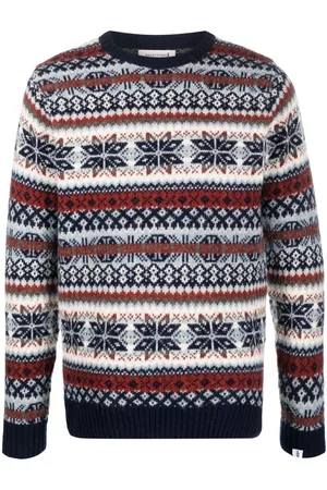 MACKINTOSH IMPULSE Fair Isle knit jumper