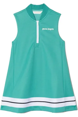 Palm Angels Logo-print sleeveless dress