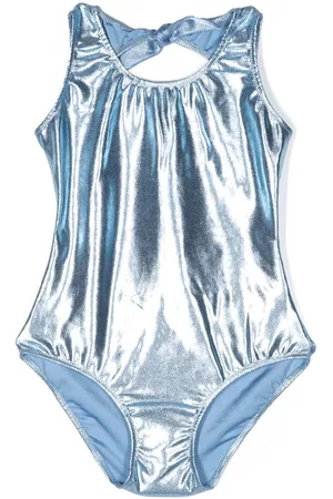 Le pandorine Metallic-effect swimsuit