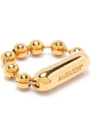 Gold ''A' Chain' ring Ambush - GenesinlifeShops Sweden