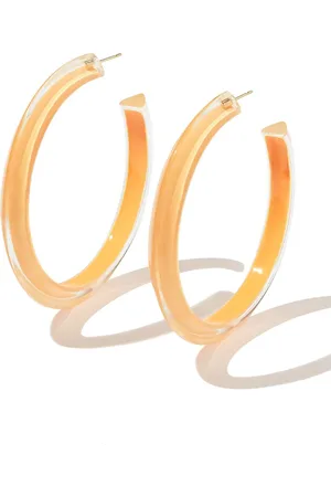 ALISON LOU Jelly hoop earrings