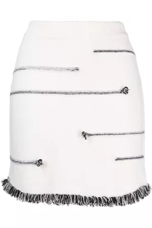 Sonia by Sonia Rykiel Contrasting-stitch detail skirt