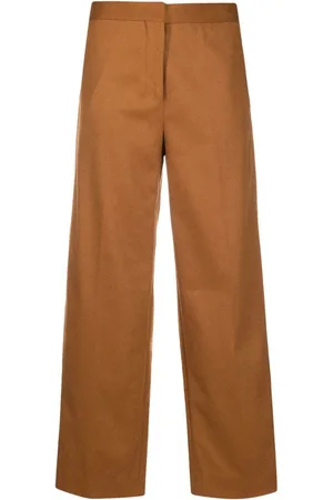 There Was One Mid-rise straight-leg trousers