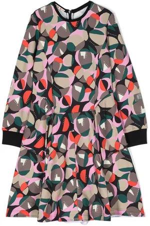 Marni Graphic-print jersey dress