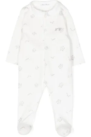 Tartine Et Chocolat Embroidered-logo cotton pajamas