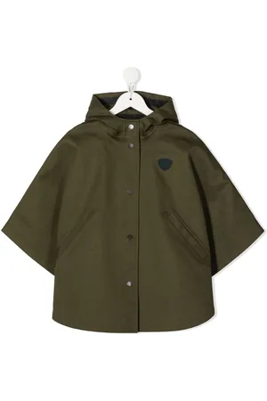 BONPOINT Logo-print hooded rain jacket