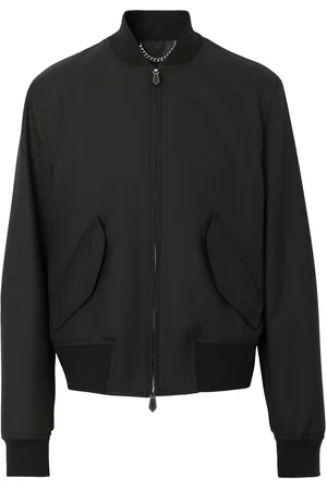 Burberry Zip-up wool jacket