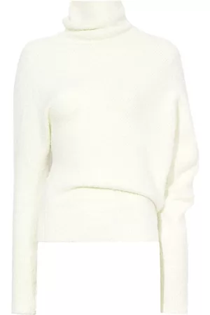 Proenza Schouler Fuzzy Boucle asymmetric sweater