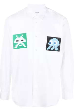 Comme des Garçons Graphic-print long-sleeve shirt