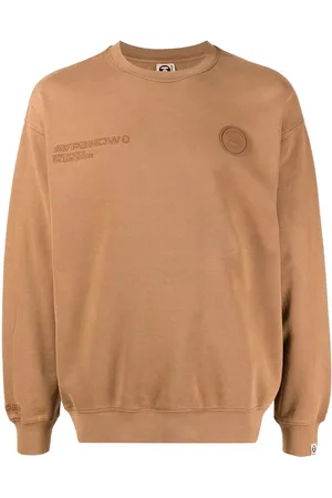 A Bathing Ape Logo-print cotton sweatshirt