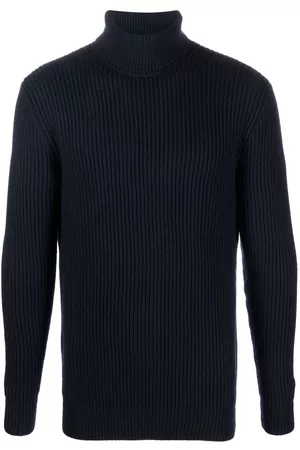 TAGLIATORE Ribbed-knit roll-neck jumper