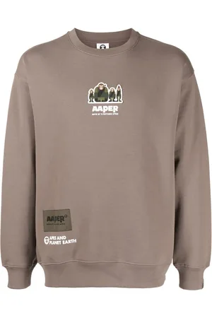 A Bathing Ape Logo-print sweatshirt