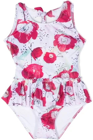 Le pandorine Floral-print swimsuit