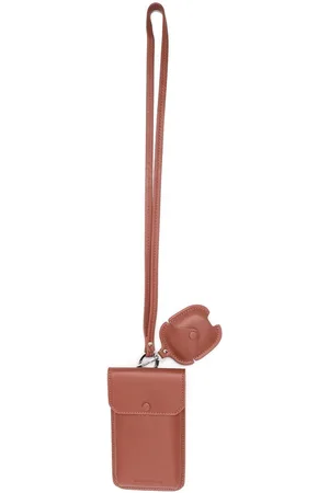 YVES SALOMON Leather phone case