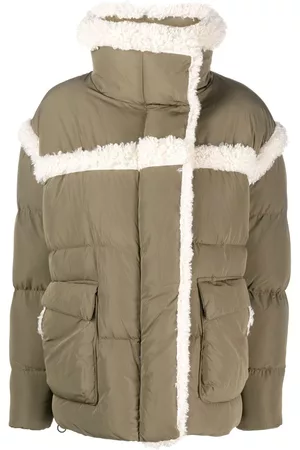 Urban Code Faux shearling-trim padded coat
