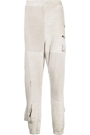 Maison Mihara Yasuhiro Double ankle-cuff cotton joggers