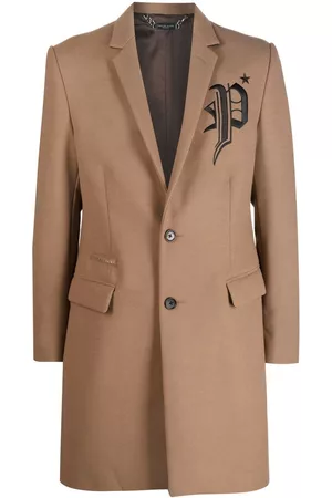 Philipp Plein Gothic Plein single-breasted coat
