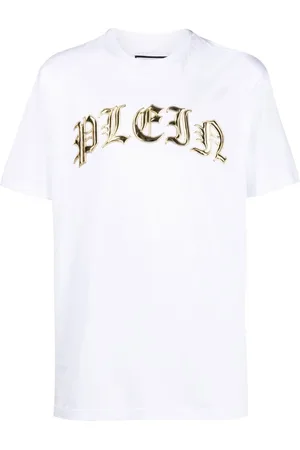 Philipp Plein Logo-appliqué cotton T-shirt