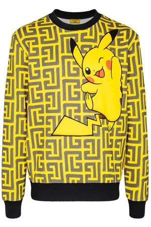 Balmain X Pokémon all-over printed sweatshirt