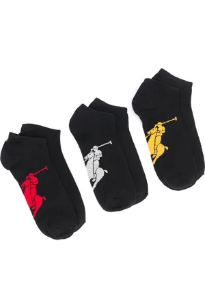 Ralph Lauren Pony motif ankle socks