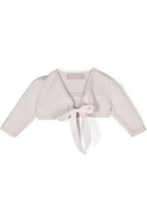 LA STUPENDERIA Self-tie cashmere cardigan