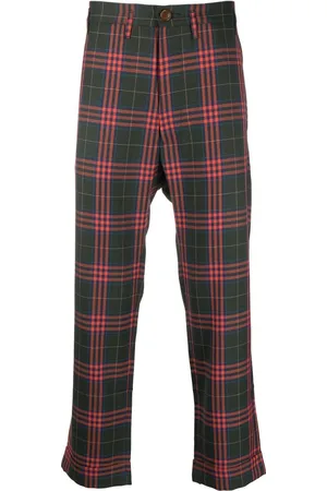 Vivienne Westwood Virgin-wool tartan trousers