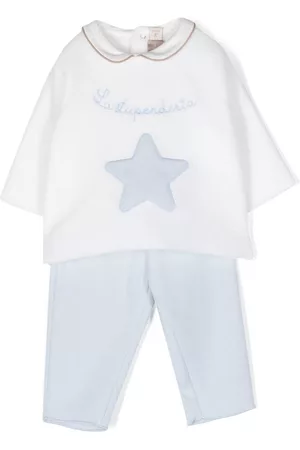 LA STUPENDERIA Star-patch tracksuit set