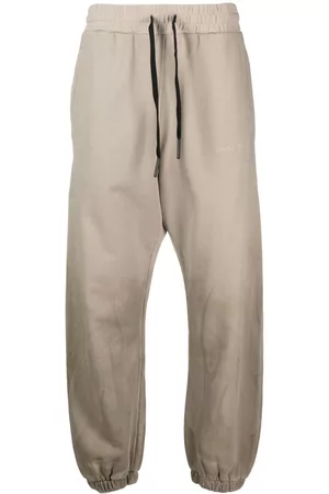 Vision Of Super London Fog flame-print track pants