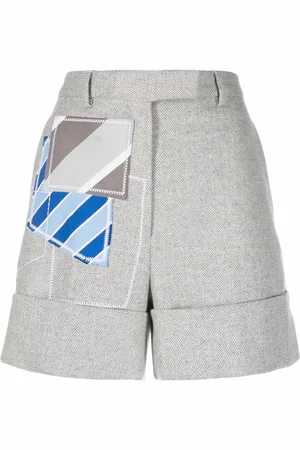 Thom Browne Patchwork sack shorts