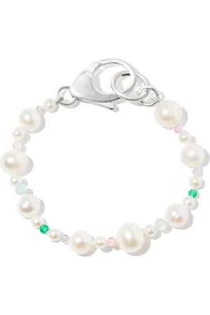 Hatton Labs Pebbles pearl and bead bracelet
