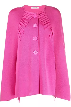 CHARLOTT Fringed long-sleeve knit top