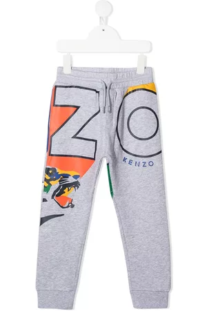 Kenzo Tiger logo track pants