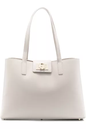 Furla Women Handbags - 1927 logo-lock tote bag