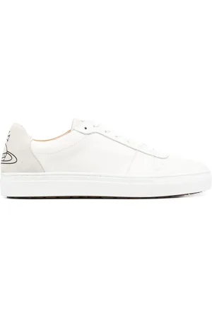 Vivienne Westwood Logo-print leather sneakers