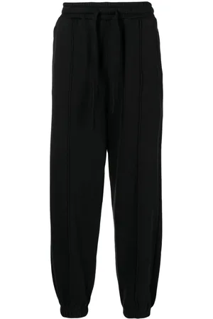 FIVE CM Pintuck drawstring track pants
