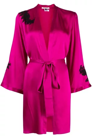 Gilda & Pearl Juliete lace-embroidered robe