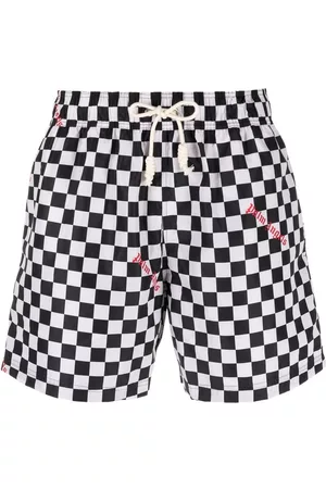 Palm Angels Damier-print swim shorts